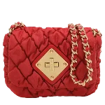 Red Nylon Moschino Crossbody Bag