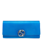 Blue Satin Gucci Broadway