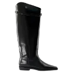 Black Leather Totême Boot