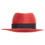 Red Wool Yves Saint Laurent Hat