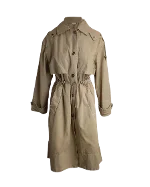 Beige Cotton Michael Kors Coat