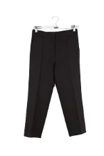 Black Wool IRO Pants