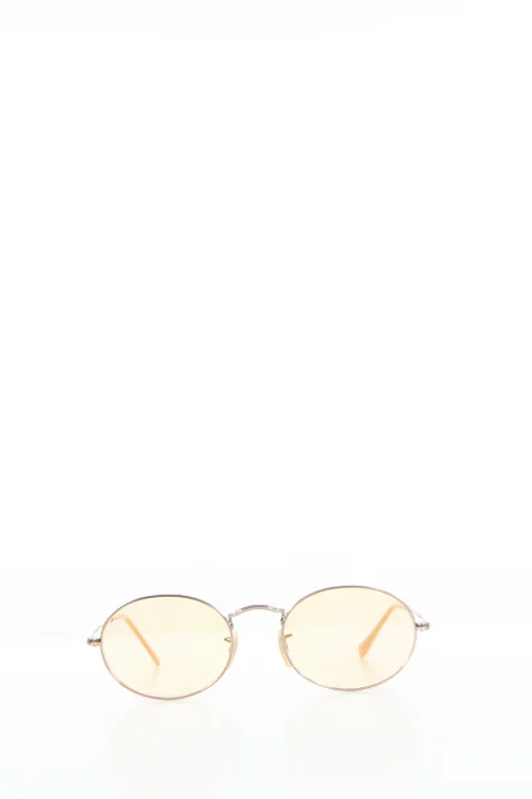 Yellow Metal Ray-Ban Sunglasses