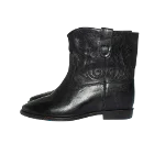 Black Leather Isabel Marant Boots