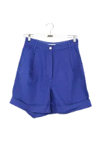 Blue Cotton Lacoste Shorts