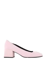 Pink Fabric Courrèges Heels