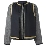 Grey Wool Versace Jacket