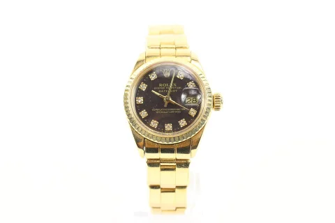 Gold Stainless Steel Rolex Watch