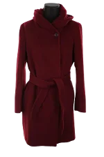 Burgundy Wool Gerard Darel Coat