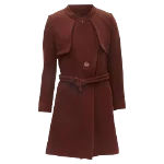 Brown Wool Chloé Coat