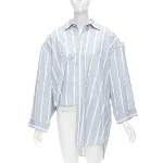Blue Cotton Vetements Shirt