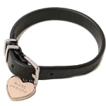 Black Leather Marc Jacobs Bracelet