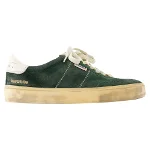 Green Leather Golden Goose Sneakers