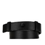 Black Leather Loewe Belt