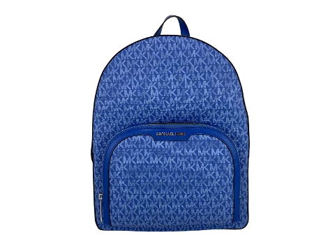 Blue Leather Michael Kors Backpack