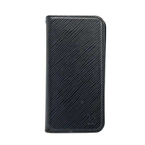 Black Leather Louis Vuitton Case
