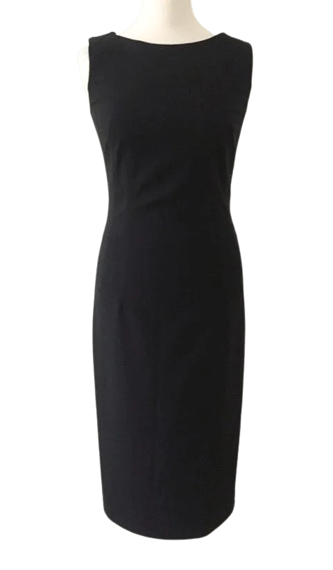 Black Fabric Hugo Boss Dress