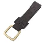 Brown Leather Gucci Key Ring