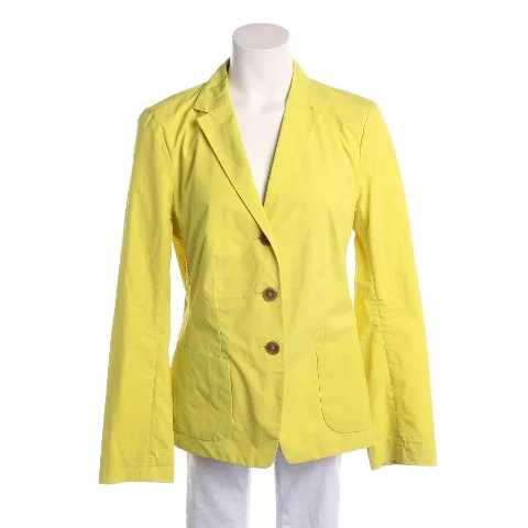 Yellow Polyester Windsor Jacket