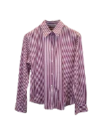 Red Cotton Loro Piana Shirt