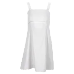 White Fabric Theory Dress