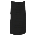 Black Fabric Hervé Léger Skirt