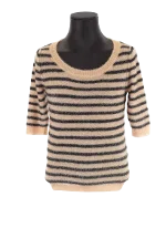 Beige Polyester Sonia Rykiel Sweater