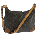 Brown Canvas Louis Vuitton Boulogne