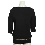 Black Cashmere Louis Vuitton Sweater