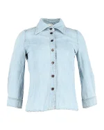 Blue Cotton Chloé Jacket