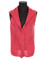 Red Wool Des petits hauts Cardigan