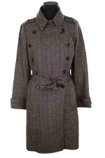 Grey Wool Isabel Marant Coat