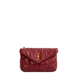 Red Leather Yves Saint Laurent LouLou