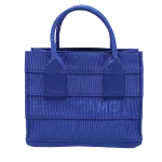 Blue Nylon Salvatore Ferragamo Tote