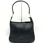 Black Fabric Versace Shoulder Bag
