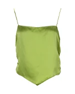 Green Silk Reformation Top