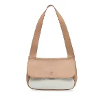 Beige Leather Mulberry Shoulder Bag