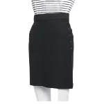 Black Wool Dior Skirt