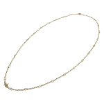 Silver Fabric Valentino Necklace