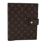 Brown Canvas Louis Vuitton Agenda