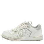 White Leather Dior Sneakers