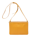 Yellow Leather Celine Crossbody Bag