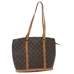 Brown Canvas Louis Vuitton Babylone