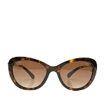 Brown Plastic Chanel Sunglasses