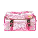 Pink Cotton Dior Handbag