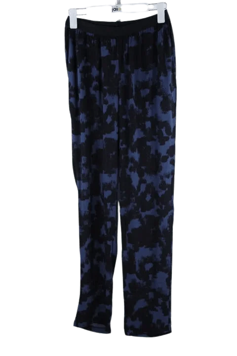 Blue Polyester American Vintage Pants