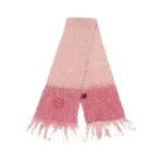 Pink Wool Loewe Scarf