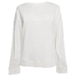 White Fabric Hugo Boss Sweatshirt