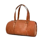 Brown Leather Louis Vuitton Soufflot