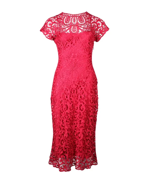 Pink Viscose Temperley London Dress
